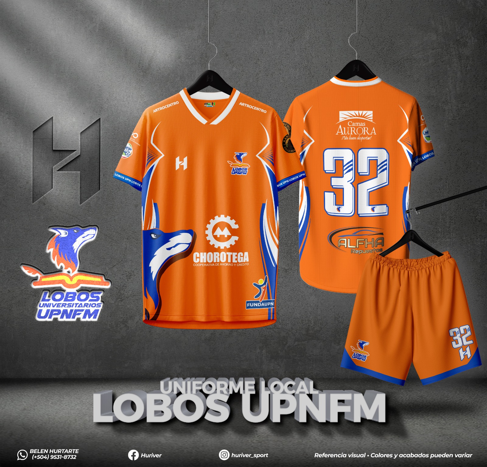 Uniforme local Lobos UPNFM